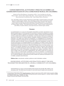 CONOCIMIENTOS, ACTITUDES Y PRÁCTICAS SOBRE LAS