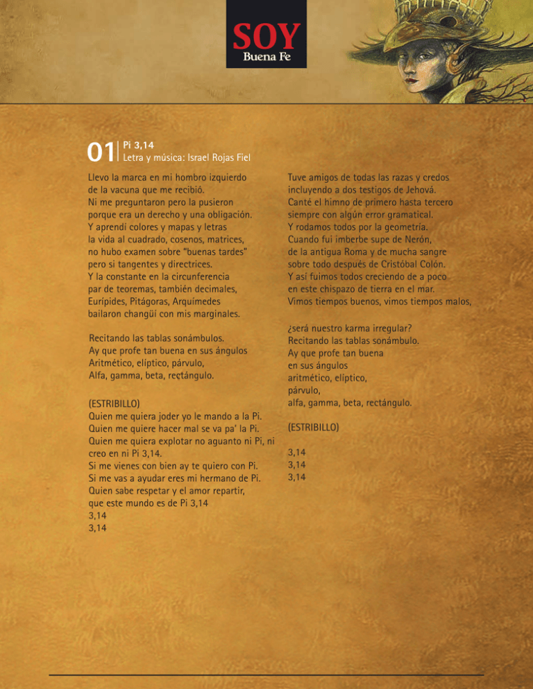 3 14 Letra