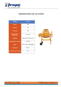 hormigonera de 145 litros
