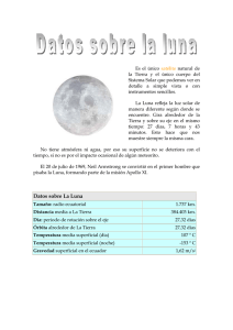 Datos de la Luna