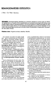 hemanciomatosis osteolitica