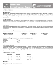AW DUR WELD 6000 - electrodos infra