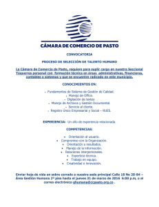 Descargar documento completo - Cámara de Comercio de Pasto