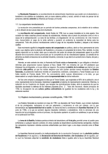 La Revolución Francesa fue un acontecimiento de - H