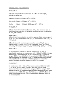 Problemas individuales sobre termodinámica