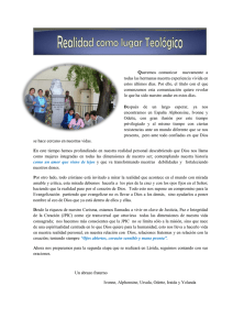 Queremos comunicar nuevamente a todas las hermanas nuestra