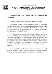 Romeria de San Isidro - Ayuntamiento de Montijo