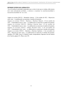 INFORME JUSTIFICADO AFIRMATIVO. Si en él confiesa la