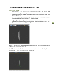 Creación de cesped con Plugin Forest Pack