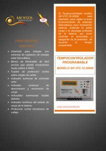 Manual Controlador Tiempo Programable GP-3TC-12-20KM