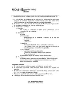 1.- El informe debe ser entregado en un plazo que no podrá