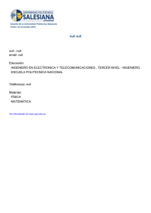 null null null