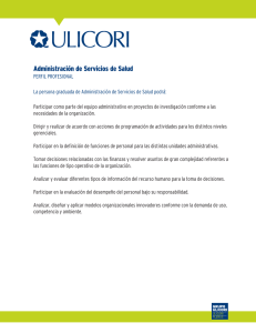 Administración de Servicios de Salud