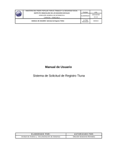 Manual de Usuario Registro TIUNA IVSS Venezuela
