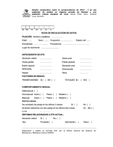 Formulario de Recolección de Datos HTLV-I