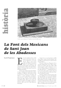 La Font deis Mexicans de Sant Joan de les Abadesses