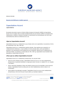 Capecitabine Accord, INN- Capecitabine