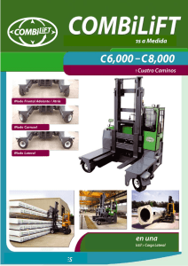 Modelo C6000 - C8000 ESPECiFiCACiONES