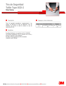 Tira de Seguridad Tattle Tape DCD-2