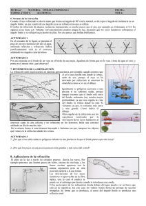 8. Aplicaciones de la refracción