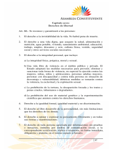 47 Capítulo sexto Derechos de libertad Art. 66