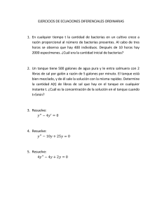 EJERCICIOS DE ECUACIONES DIFERENCIALES ORDINARIAS 1