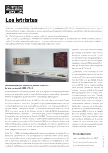 Los letristas - Museo Reina Sofía