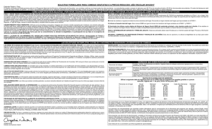 solicitud formulario para comidas gratuitas oa precio reducido