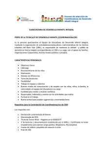SUBSECRETARIA DE DESARROLLO INFANTIL INTEGRAL