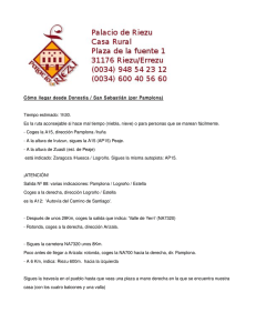 Cómo llegar desde Donostia / San Sebastián (por Pamplona