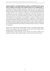 amparo directo. es improcedente contra las sentencias dictadas por
