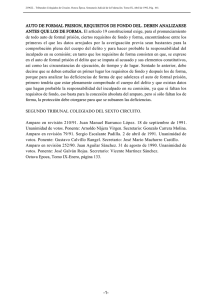 Requisitos del Auto de Formal Prisión: Análisis de Fondo y Forma