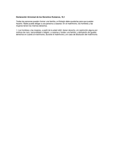 Declaración universal, 16, 1.