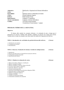 Asignatura: Planificación y Organización de Sistemas Informáticos