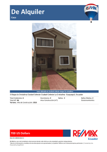 De Alquiler - RE/MAX Ecuador