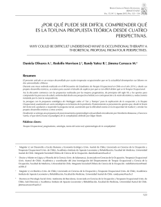 ¿por qué puede ser difícil comprender qué es la to?una propuesta