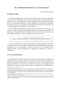 el método científico en la tecnología