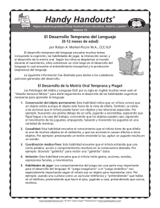 Desarrollo del Lenguaje Temprano (0-12 meses): Guía para Padres