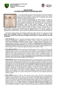 La Figura Humana en la Historia del Arte - Guía de Estudio