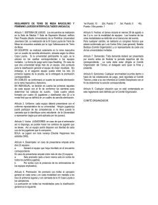 REGLAMENTO DE TENIS DE MESA MASCULINO Y FEMENINO