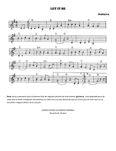 LET IT BE - WebColegios
