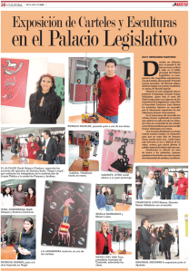 Exposición de Carteles y Esculturas