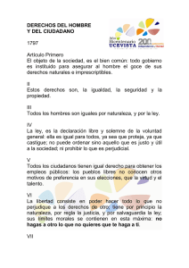 Derechos del Hombre y el Ciudadano
