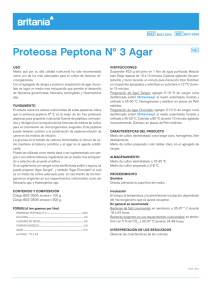 Proteosa Peptona N° 3 Agar
