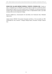 DOBLE DEL SALARIO MINIMO GENERAL VIGENTE, CONDENA