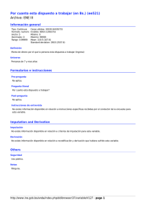 Por cuanto esta dispuesto a trabajar (en Bs.) (ee521) Archivo: ENE III