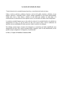 La lucha de clases