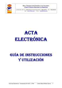 acta electrónica