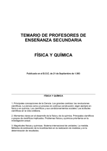 Física y Química