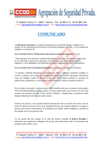 comunicado